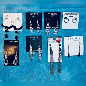 Lot of 8 Fashion Earrings…New